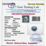 Ratti:5.86(5.30ct) Blue Sapphire